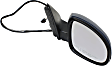Driver and Passenger Side Mirrors, Power, Power Folding, Heated, Paintable, In-housing Signal Light, With memory, With Puddle Light, No Auto-Dimming, No Blind Spot Feature