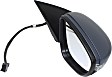 Driver and Passenger Side Mirrors, Power Adjust, Manual Folding, Heated, Paintable, In-housing Signal Light, No Memory, With Puddle Light, No Auto-Dimming, No Blind Spot Feature