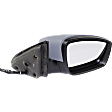 Driver and Passenger Side Mirrors, Power Adjust, Manual Folding, Heated, Paintable, In-housing Signal Light, With memory, No Puddle Light, No Auto-Dimming, No Blind Spot Feature