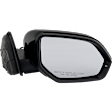 Driver and Passenger Side Mirrors, Power Adjust, Manual Folding, Non-Heated, Paintable, In-housing Signal Light, No Memory, No Puddle Light, No Auto-Dimming, No Blind Spot Feature