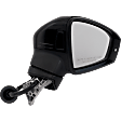 Driver and Passenger Side Mirrors, Power Adjust, Power Folding, Heated, Paintable, In-housing Signal Light, With memory, With Puddle Light, No Auto-Dimming, With Blind Spot Detection in Glass