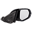 Driver and Passenger Side Mirrors, Power Adjust, Manual Folding, Heated, Paintable, In-Housing Signal Light, With Memory, No Puddle Light, No Auto-Dimming, With Blind Spot Detection in Glass
