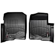 SET-W24440051 FloorLiner Series Molded Floor Liner, Black Made of Rubberized Thermoplastic Polyolefins