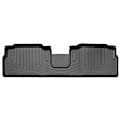 SET-W24440391 Front Row, Second Row FloorLiner Series Molded Floor Liner, Black Made of Rubberized Thermoplastic Polyolefins
