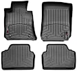 SET-W24441462 FloorLiner Series Molded Floor Liner, Black Made of Rubberized Thermoplastic Polyolefins