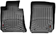 SET-W24441462 FloorLiner Series Molded Floor Liner, Black Made of Rubberized Thermoplastic Polyolefins