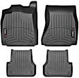 SET-W24443742 FloorLiner Series Molded Floor Liner, Black Made of Rubberized Thermoplastic Polyolefins