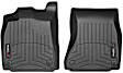 SET-W24443742 FloorLiner Series Molded Floor Liner, Black Made of Rubberized Thermoplastic Polyolefins