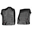 SET-W24446071 FloorLiner Series Molded Floor Liner, Black Made of Rubberized Thermoplastic Polyolefins