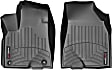 SET-W24446321 FloorLiner Series Molded Floor Liner, Black Made of Rubberized Thermoplastic Polyolefins