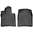 SET-W24448861 FloorLiner Series Molded Floor Liner, Black Made of Rubberized Thermoplastic Polyolefins