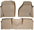SET-W24450041 FloorLiner Series Molded Floor Liner, Tan Made of Rubberized Thermoplastic Polyolefins