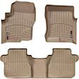 SET-W24450471 Front and Second Row FloorLiner Series Molded Floor Liner, Tan