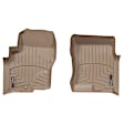SET-W24450471 Front and Second Row FloorLiner Series Molded Floor Liner, Tan