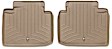SET-W24452051 FloorLiner Series Molded Floor Liner, Tan Made of Rubberized Thermoplastic Polyolefins