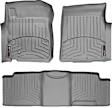 SET-W24460481 FloorLiner Series Molded Floor Liner, Gray Made of Rubberized Thermoplastic Polyolefins