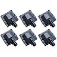SET-WKP9201070-6 Ignition Coil, Set of 6, Walker Products Ignition Coil