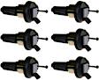 SET-WKP9212003-6 Ignition Coil, Set of 6, Walker Products Ignition Coil