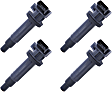 SET-WKP9212013-4 Ignition Coil, Set of 4, 1.8L, 4Cyl, Walker Products Ignition Coil
