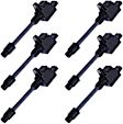 SET-WKP9212022-6 Ignition Coil, Set of 6, 3.0L, 6Cyl, Walker Products Ignition Coil
