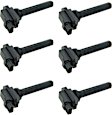 SET-WKP9212046-6 Ignition Coil, Set of 6, Walker Products Ignition Coil