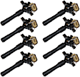 SET-WKP9212070-8 Ignition Coil, Set of 8, Walker Products Ignition Coil