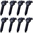 SET-WKP9212073-8 Ignition Coil, Set of 8, Walker Products Ignition Coil