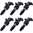 SET-WKP9212084-6 Ignition Coil, Set of 6, ThunderSpark Series