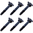 SET-WKP9212088-6 Ignition Coil, Set of 6, 3.0L, 6Cyl, Walker Products Ignition Coil