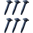 SET-WKP9212092-6 Ignition Coil, Set of 6, Walker Products Ignition Coil