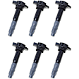 SET-WKP9212101-6 Ignition Coil, Set of 6, Walker Products Ignition Coil