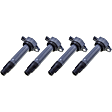 2011 Jeep Compass - Ignition Coil, Set of 4, 2.4L 4Cyl, Walker Products Ignition Coil