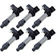 2012 Chevrolet Traverse - Ignition Coil, Set of 6, 3.6L 6Cyl, Walker Products Ignition Coil