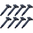 SET-WKP9212122-8 Ignition Coil, Set of 8, Walker Products Ignition Coil