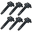 SET-WKP9212137-6 Ignition Coil, Set of 6, Walker Products Ignition Coil