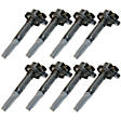 SET-WKP9212138-8 Ignition Coil, Set of 8, 5.0L, 8Cyl, Walker Products Ignition Coil