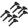 SET-WKP9212143-4 Ignition Coil, Set of 4, 1.8L, 4Cyl, Walker Products Ignition Coil