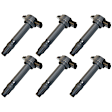 SET-WKP9212156-6 Ignition Coil, Set of 6