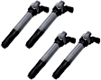 SET-WKP9212191-4 Ignition Coil, Set of 4, 1.4L, 4Cyl, ThunderSpark Series
