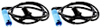 SET-Z8YV20720022-2 ABS Speed Sensor Set of 2