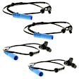 SET-Z8YV20720450-B ABS Speed Sensor Set of 4