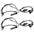 SET-Z8YV20725201-C ABS Speed Sensor Set of 4