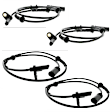 SET-Z8YV20725202-B ABS Speed Sensor Set of 4