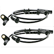 SET-Z8YV20725204-2 ABS Speed Sensor Set of 2