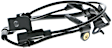 2012 Mitsubishi Lancer - Rear, Driver and Passenger Side ABS Speed Sensor, Turbocharged, CY4A Body
