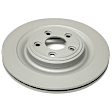 SET-ZCZ290226420 Front and Rear Brake Disc, Plain Surface, Vented