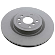 2017 Jaguar XE - Front and Rear Brake Disc, Plain Surface, Vented, Front-350 mm/Rear-325 mm, 3.0L 6Cyl