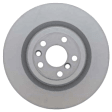 2017 Jaguar XE - Front and Rear Brake Disc, Plain Surface, Vented, Front-350 mm/Rear-325 mm, 3.0L 6Cyl