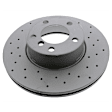 SET-ZCZ34118848417-A Front and Rear Brake Disc, Plain Surface