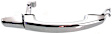 Rear, Driver and Passenger Side Chrome Exterior Door Handle, Without Key Hole